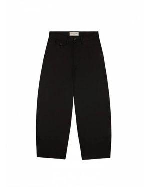 Walk In Paris Wide Trousers - Black