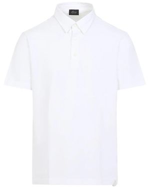 Brioni Polo Shirts - Bianco