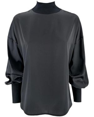D.exterior Blouses - Blue