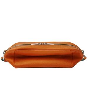 Valextra Origami Crossbody Mini Bag - Braun