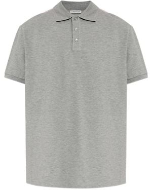 Moncler Polo Shirts - Grey
