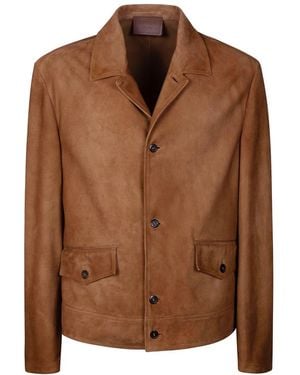 Prada Pocket Button Jacket - Braun