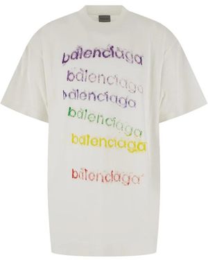 Balenciaga T-Shirts - Blanco