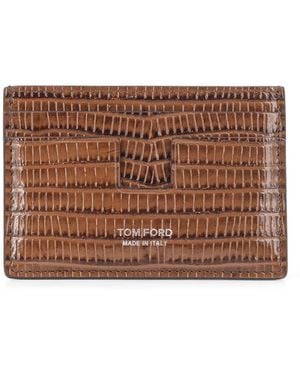 Tom Ford Wallets & Cardholders - Marrón
