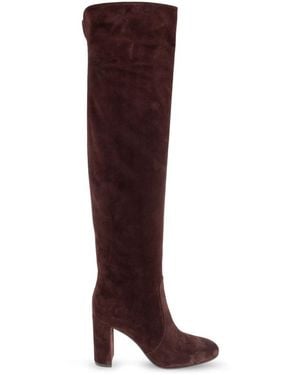 Gianvito Rossi Glen Laars Met Hak - Bruin