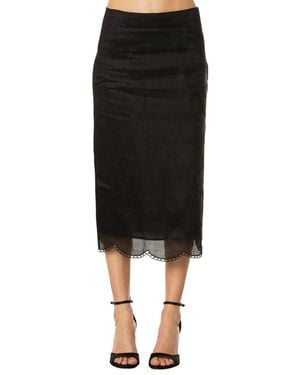 Max Mara Rokken ,Zwart ,Fify Rok