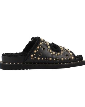 Ash Schoenen ,Zwart ,Leer Utah Bis Sandaal