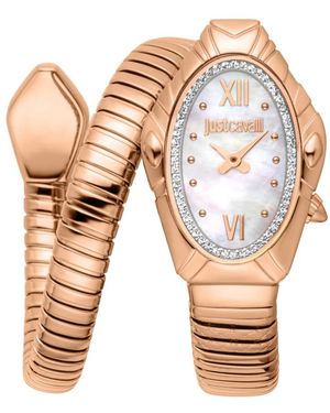 Just Cavalli Lirica Horloge - Roze