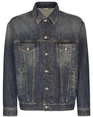 Dolce & Gabbana Denim Jackets - Blu