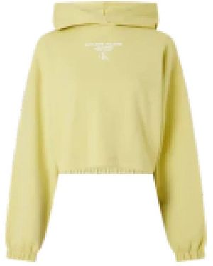 Calvin Klein Hoodies - Yellow