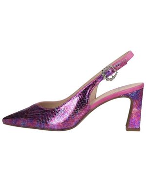 Floris Van Bommel Schoenen ,Veelkleurig ,Leer Giuli Pumps - Paars