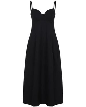 Co. Midi Dresses - Negro