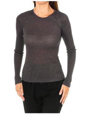 Armani Jeans Round-Neck Knitwear - Grey