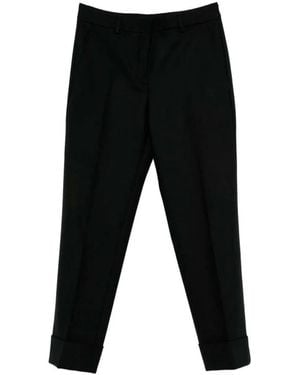 Incotex Cropped Trousers - Black