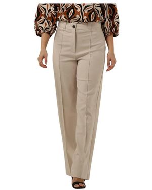 Levete Room Straight Trousers - Naturel
