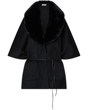 Liu Jo Ponchos - Black