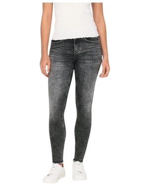 ONLY Jeans Blush Vita Alta - Grijs
