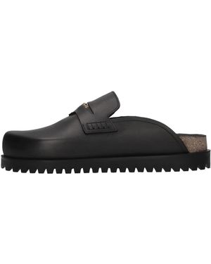Versace Mules - Negro