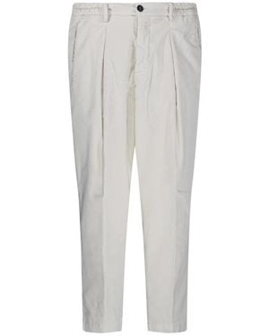 Entre Amis Slim-Fit Trousers - Grey