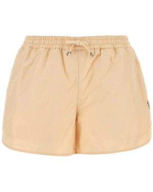 Burberry Short Shorts - Natural