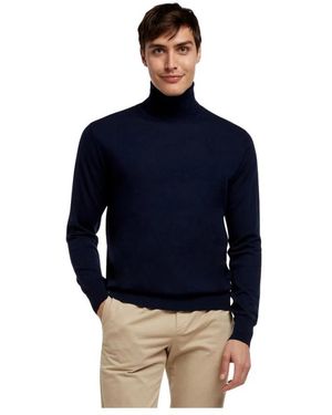 Brooks Brothers Turtlenecks - Blue