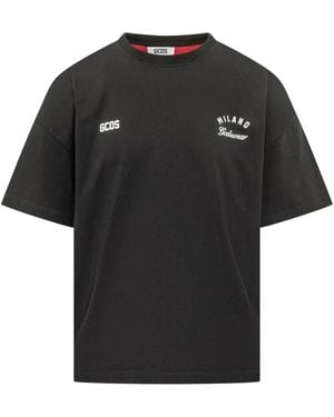 Gcds Tops ,Zwart ,T-Shirts