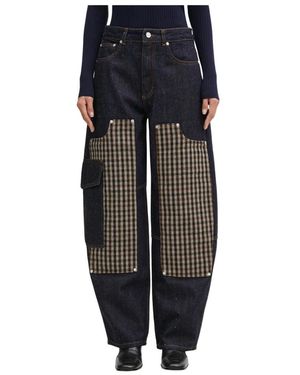 Ganni Loose-Fit Jeans - Negro