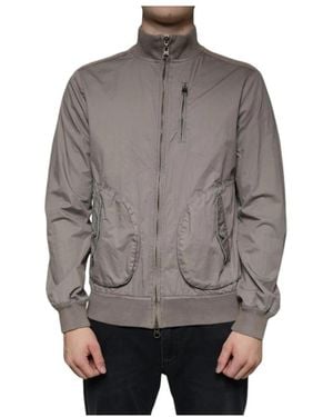 Armani Jeans Bomber Jackets - Gray