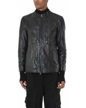 LA HAINE INSIDE US Leather Jackets - Black