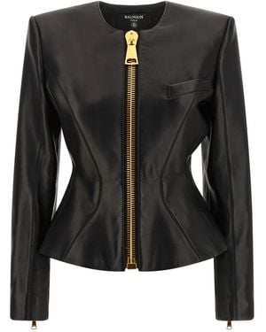 Balmain Basque Jas - Zwart