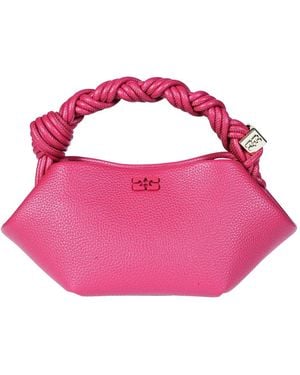 Ganni Bou Mini Grained - Roze