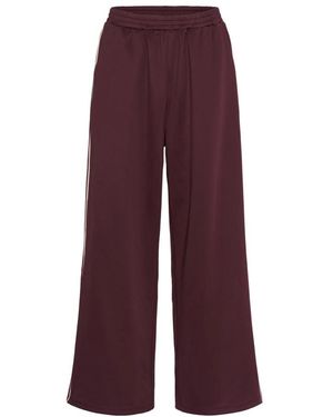 Kaffe Broeken ,Rood ,Kacory Track Pants - Paars