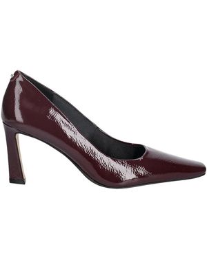 Michael Kors Schoenen ,Rood ,Leer Darrah Pumps - Bruin
