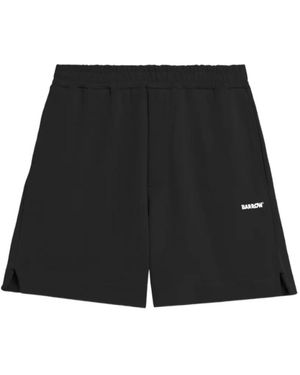 Barrow Korte Broeken ,Zwart ,Katoen Bermuda Shorts