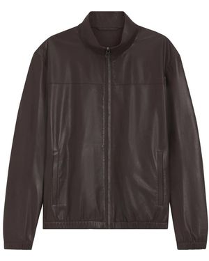 HUGO Leather Jackets - Grey