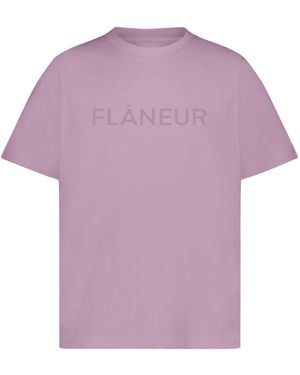 flâneur T-Shirts - Purple