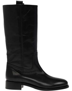 Aeyde Theo Kniehohe Stiefel - Schwarz