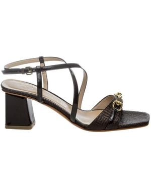 Albano High Heel Sandals - Metallic