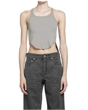 Rick Owens Sleeveless Tops - Gris