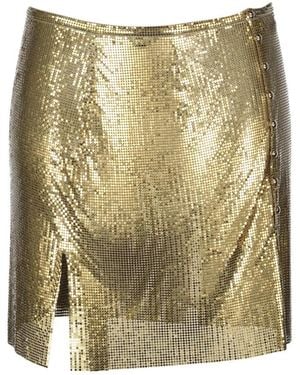 Rabanne Short Skirts - Green