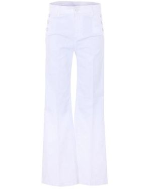 Liu Jo Jeans ,Wit ,Katoen Button Five-Pocket Jeans