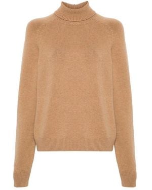 Fendi Cashmere Blend Gebreide Trui - Naturel