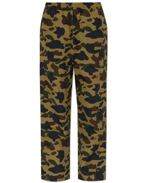 A Bathing Ape Hose Mit Camouflage-Motiv - Grün