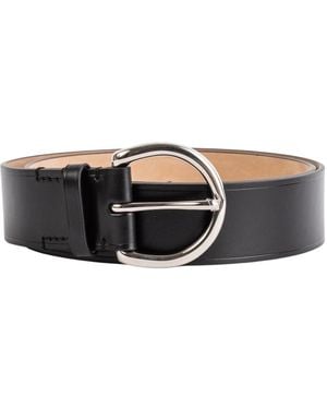 Phoebe Philo Riem Mit Runder Schnalle 40Mm - Schwarz
