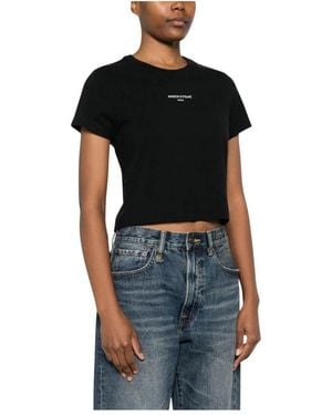 Maison Kitsuné T-Shirts - Black