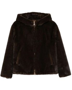 Ermanno Scervino Faux Fur & Shearling Jackets - Negro