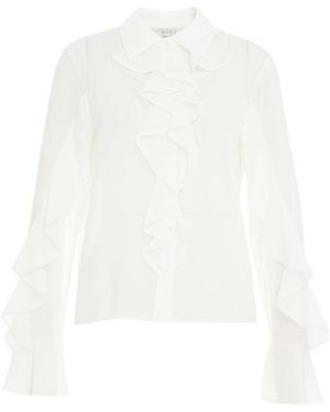 Kaos Blouses - White