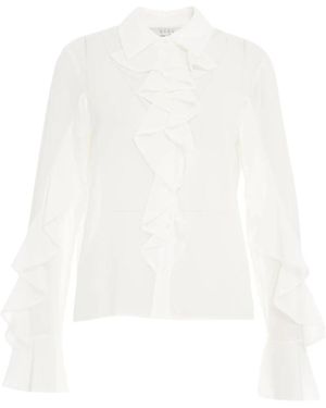 Kaos Blouses - White