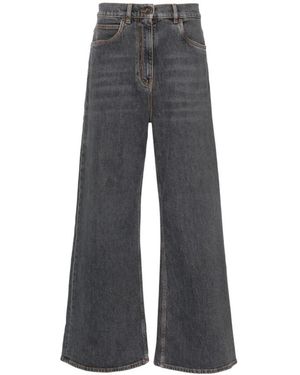 Etro Wide Jeans - Gris