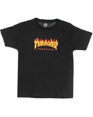 Thrasher T-Shirts - Black